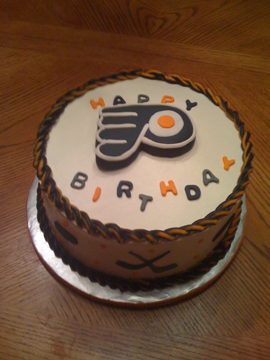 Hockey Birthday Cake