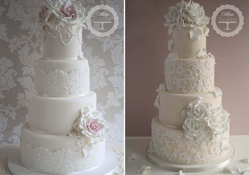 Lace Wedding Cake Ideas