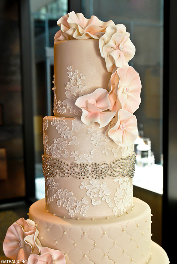 Lace Wedding Cake Tutorial