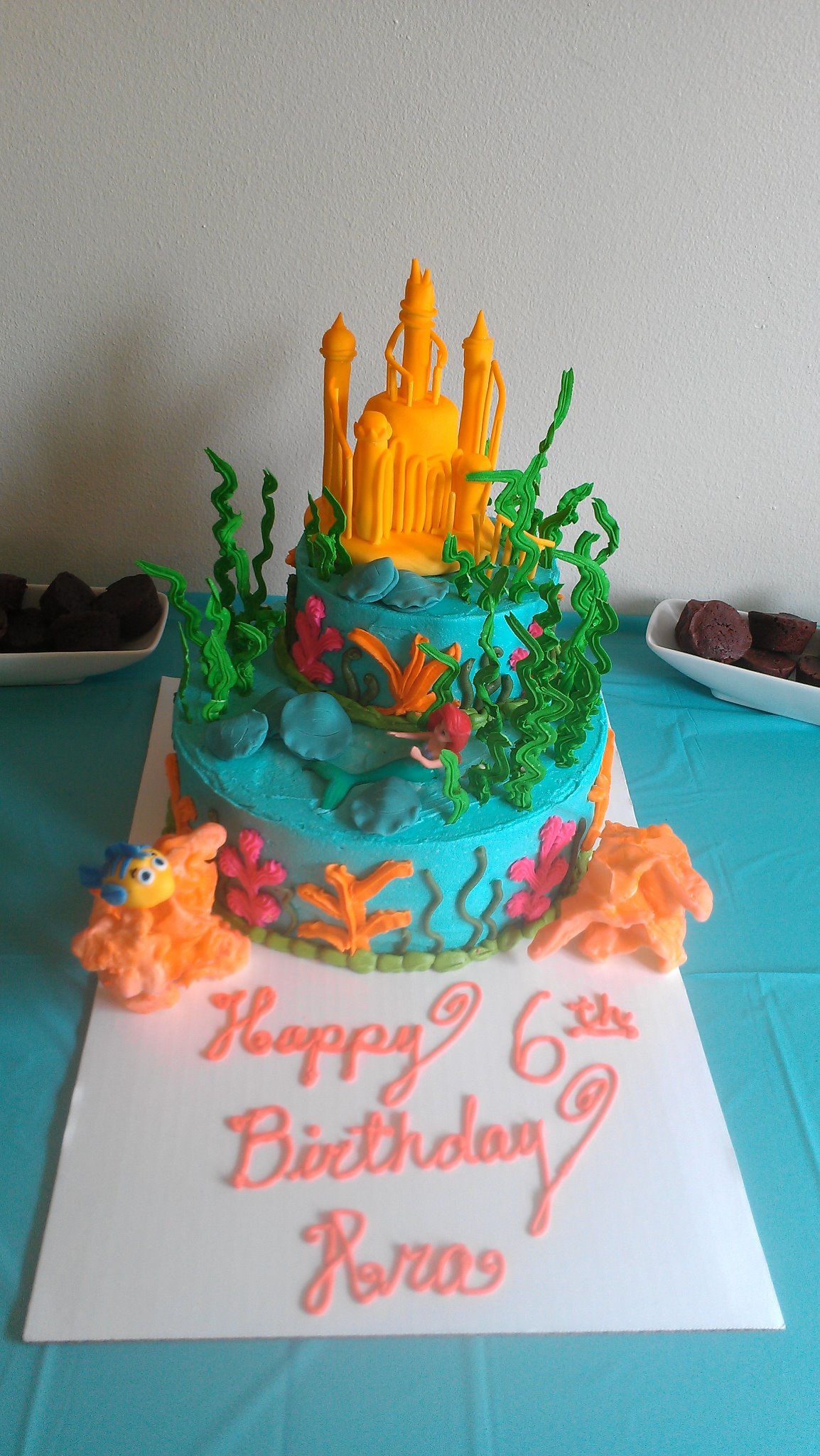 Little Mermaid Birthday Cake