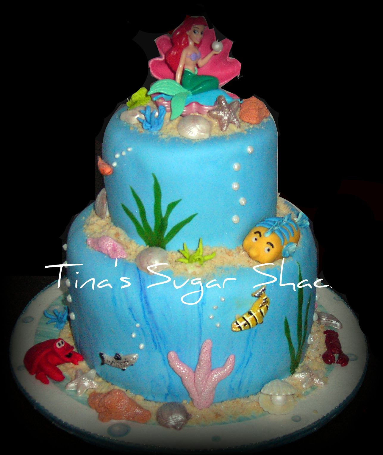 Little Mermaid Birthday Cake