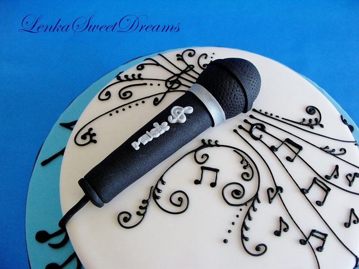 9 Photos of Happy Birthday Microphone Cupcakes