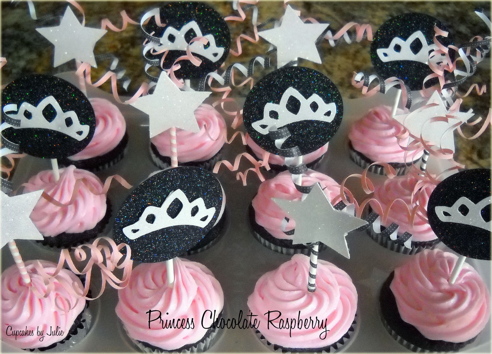 Princess Birthday Cupcakes