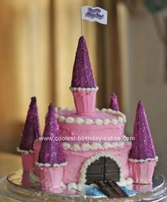 Princess Castle Birthday Cake