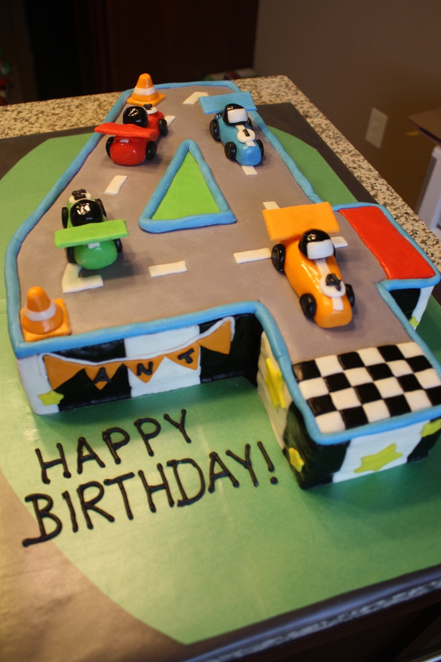 9 Photos of Cars Birthday Cakes For Boys 4