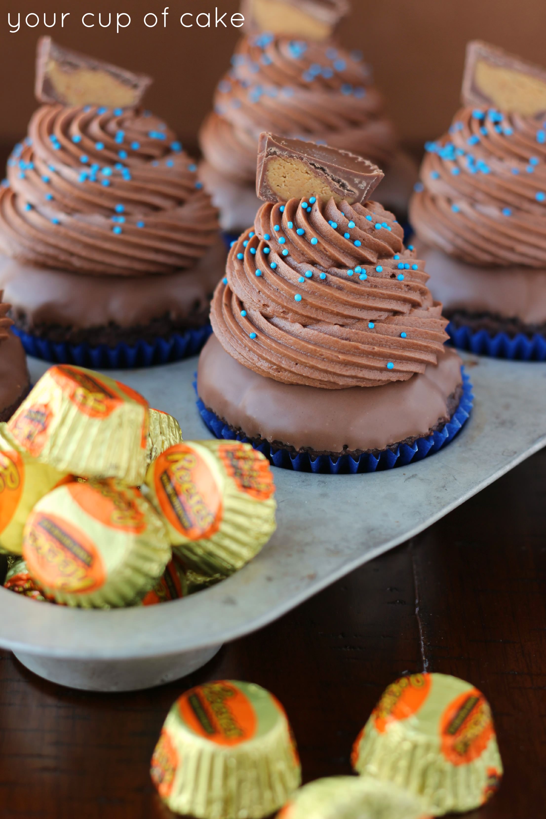 Reese's Peanut Butter Cup Cupcakes