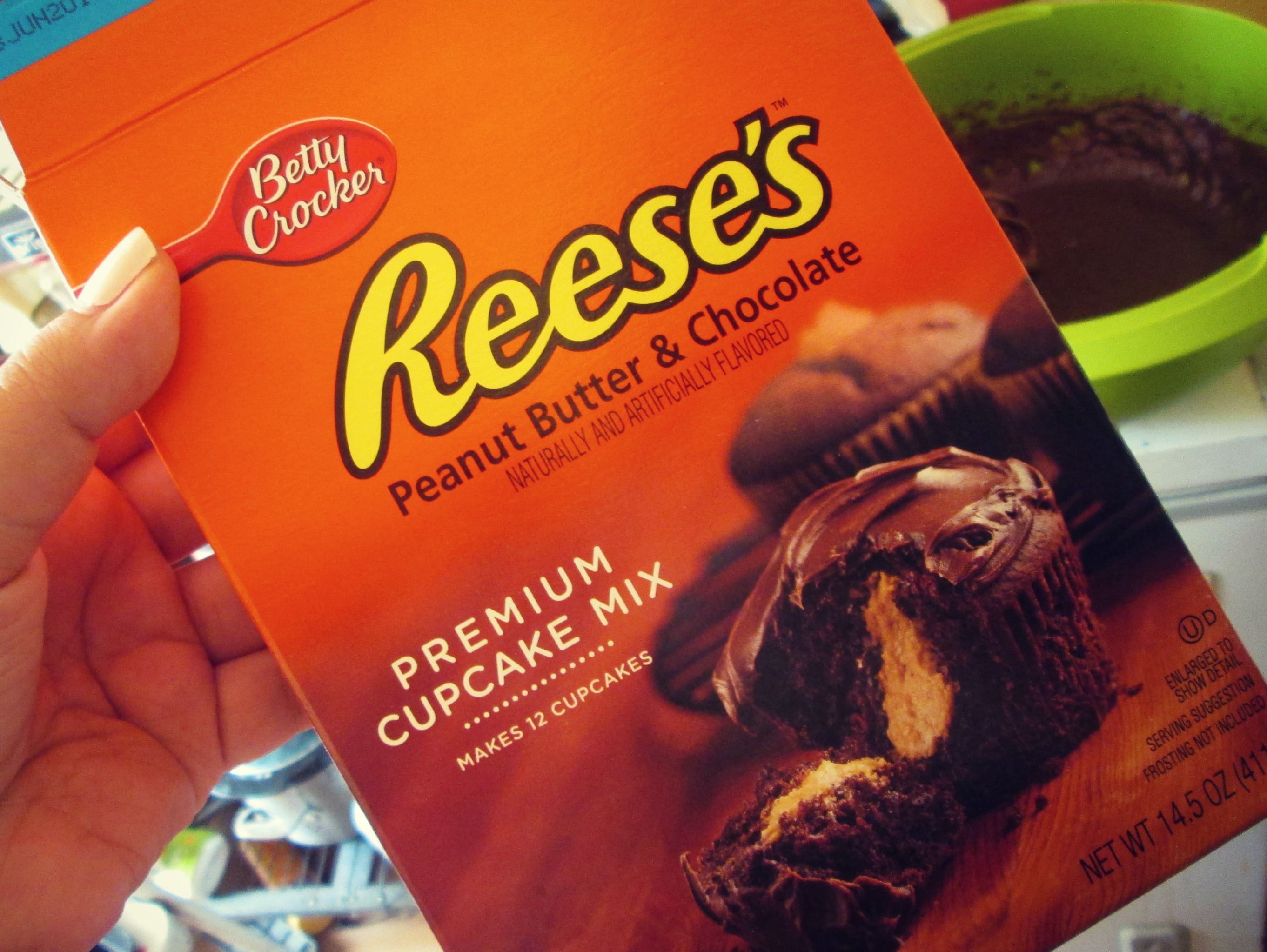 Reese's Peanut Butter Cupcake Mix