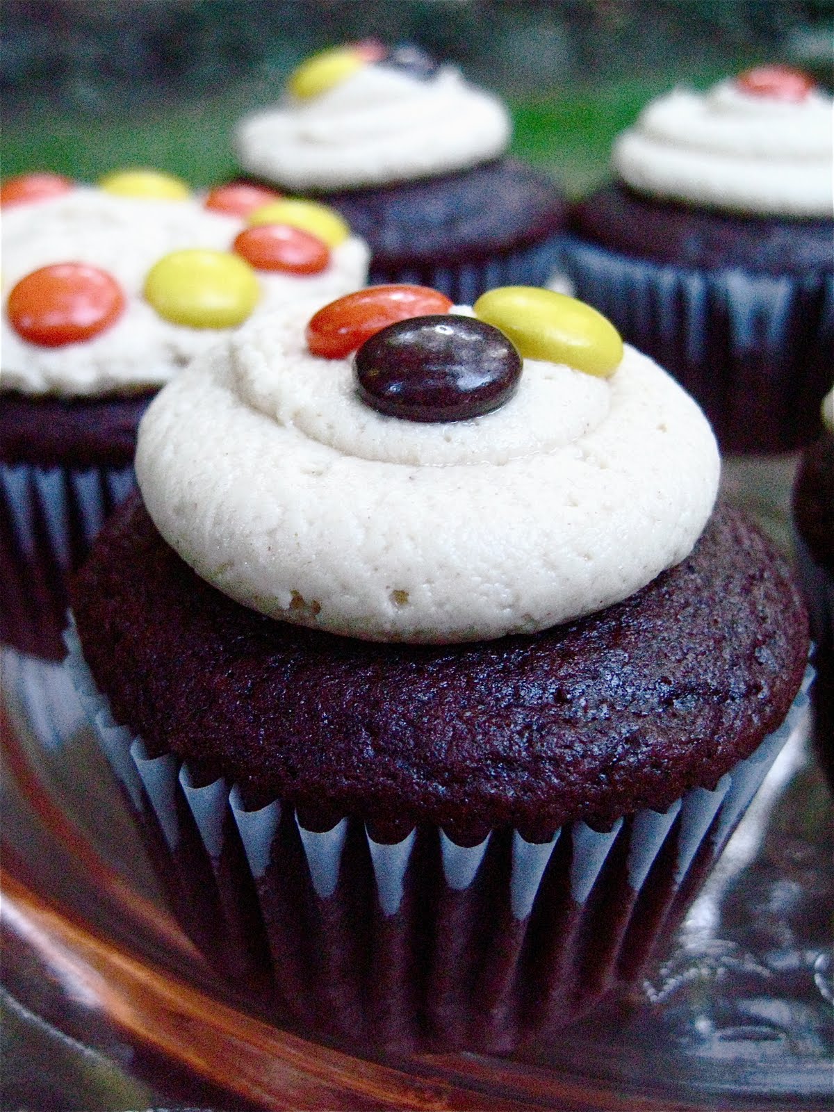 Reese's Pieces Cupcakes