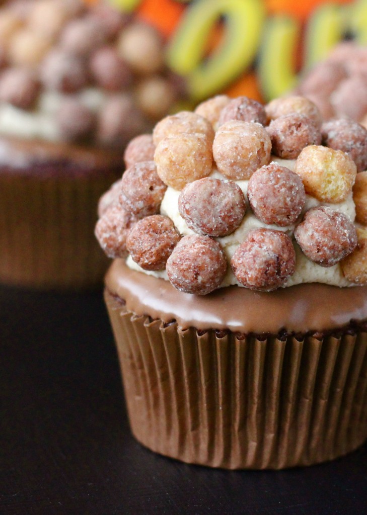 Reese's Puffs Cupcakes