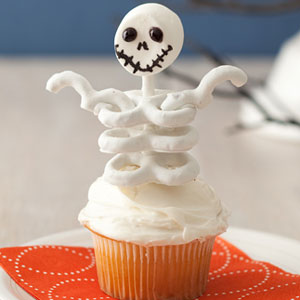 Skeleton Halloween Cupcakes Ideas