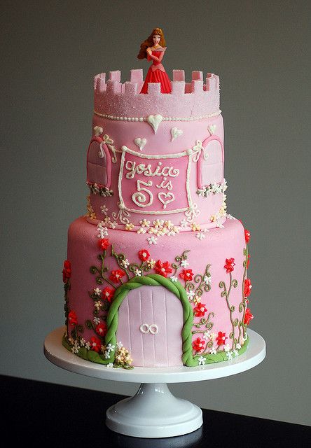 Sleeping Beauty Birthday Cake