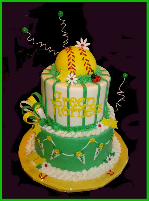 Softball Birthday Cake Ideas