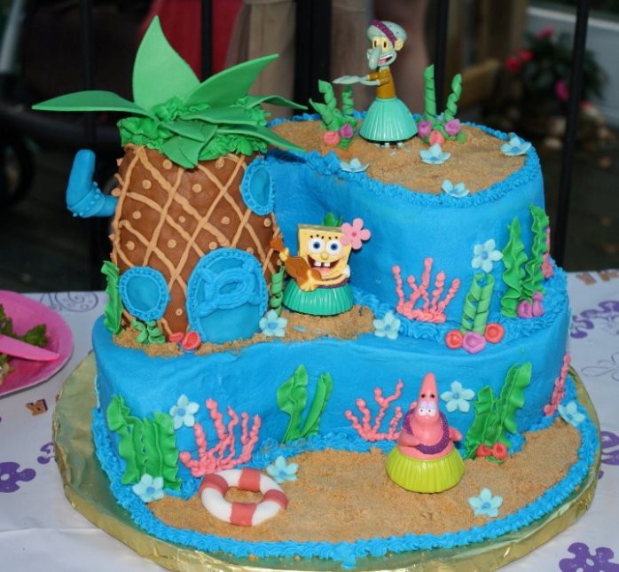 Spongebob Birthday Cake Idea