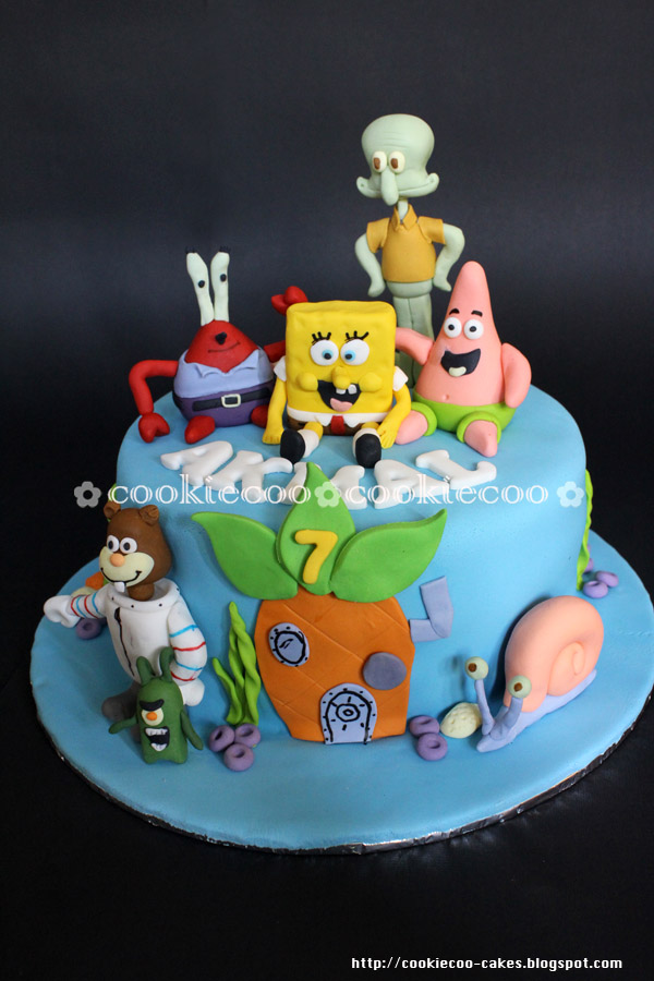 Spongebob Cake