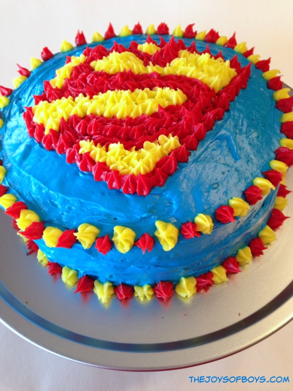 Superman Cake