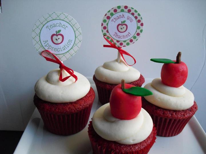 Teacher Appreciation Cupcakes