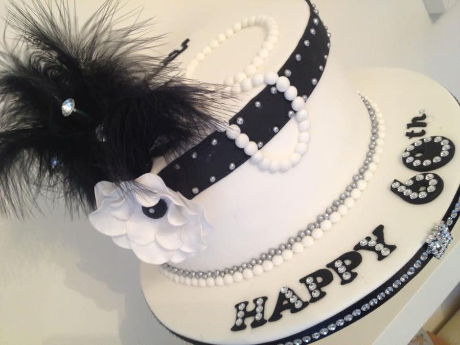 1920 Theme Birthday Cake