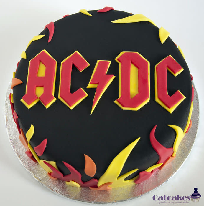 13 Photos of AC DC Bday Cakes