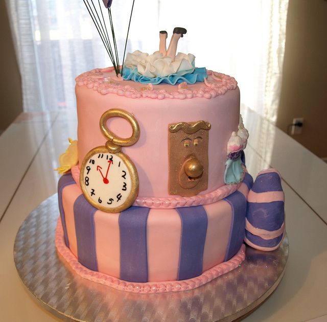 Alice and Wonderland Cake