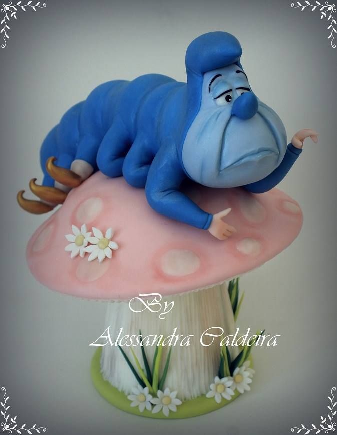 Alice in Wonderland Fondant Cake