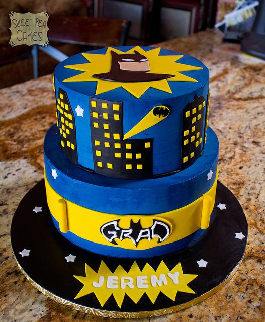 Batman Birthday Cake