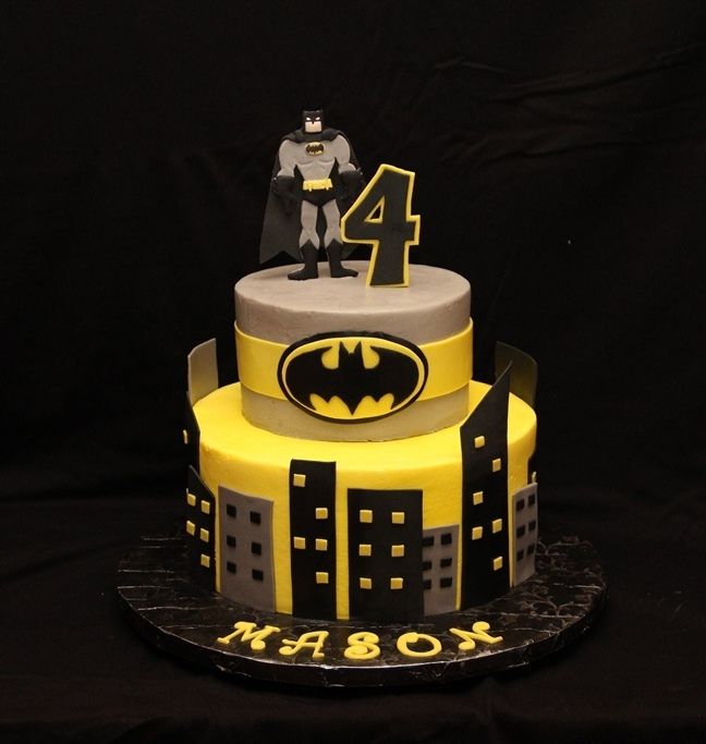 Batman Birthday Cake