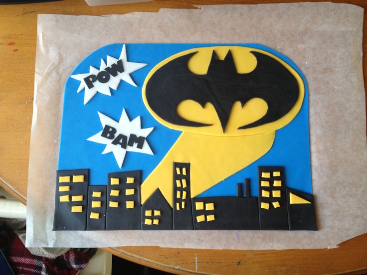 Batman Sheet Cake