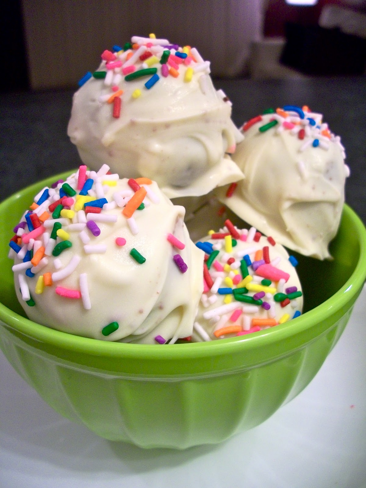 Birthday Cake Balls