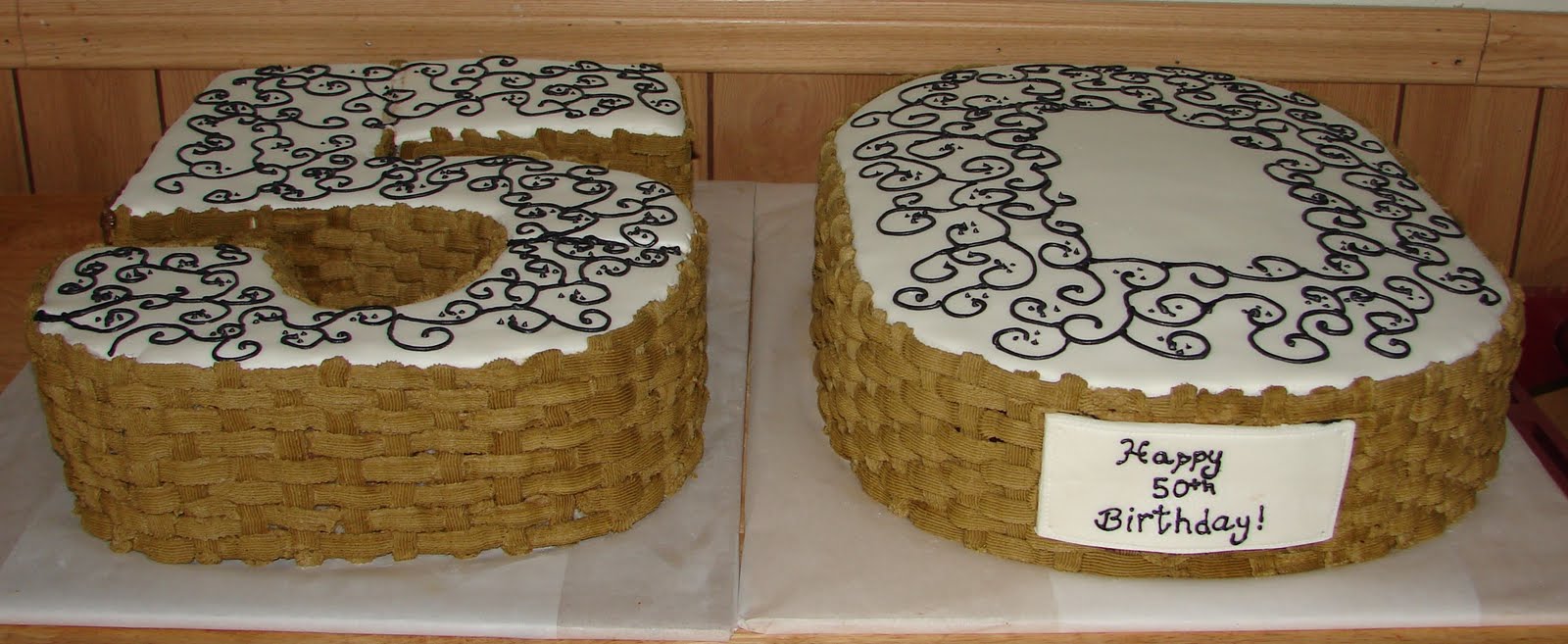 Birthday Cakes Shaped Like Numbers