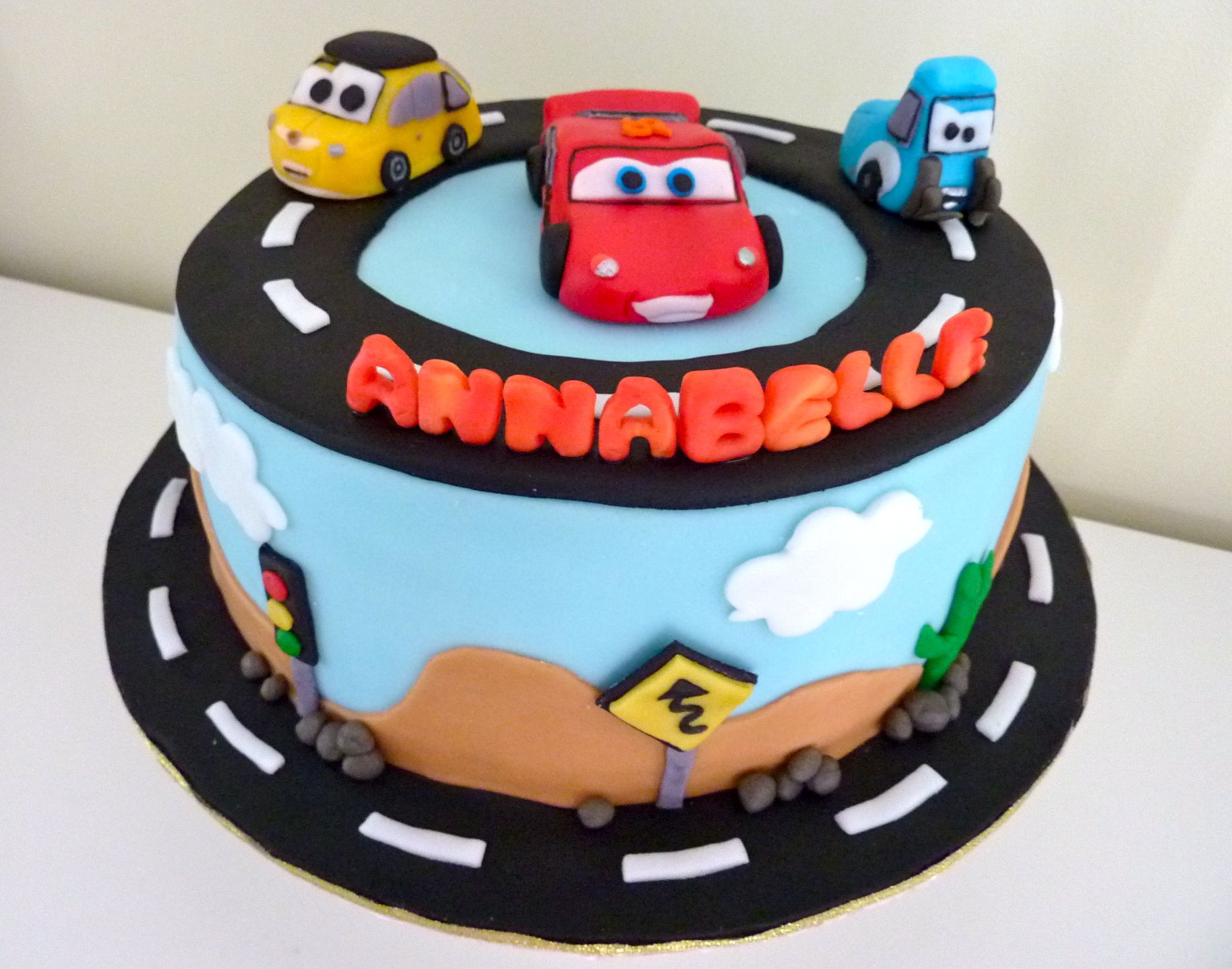 Cars Birthday Cake