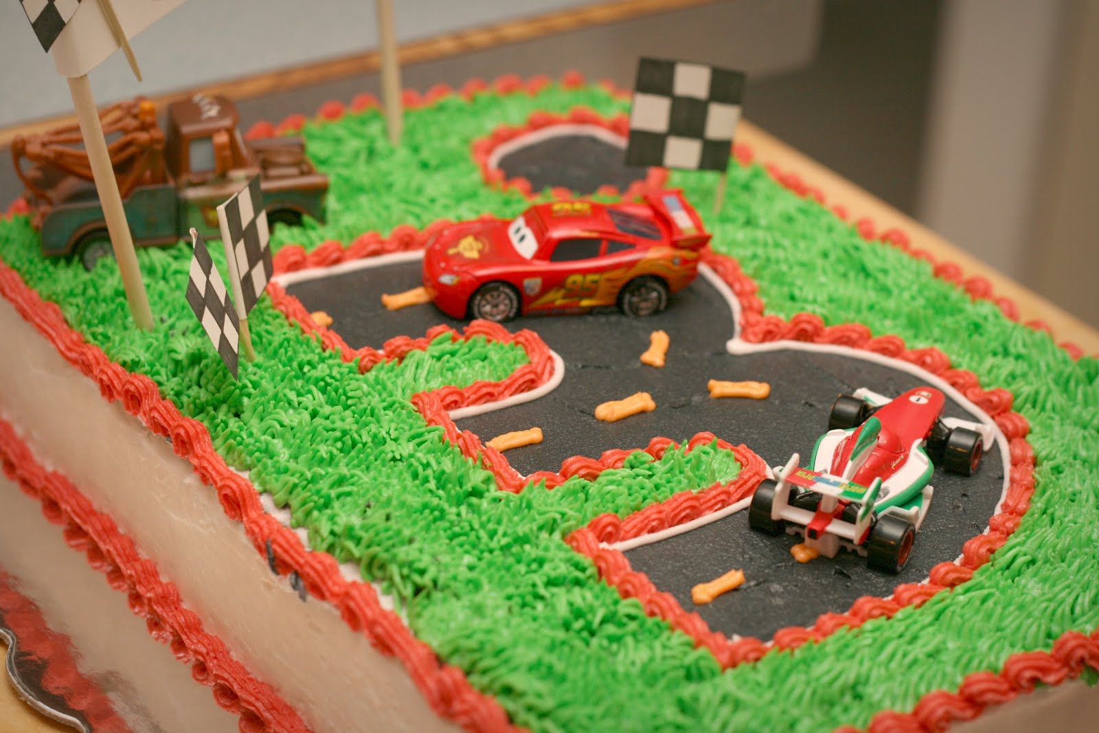 Cars Birthday Cake