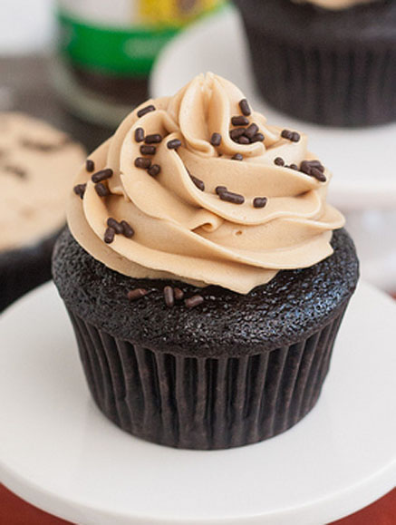 Chocolate Ganache Filled Cupcakes