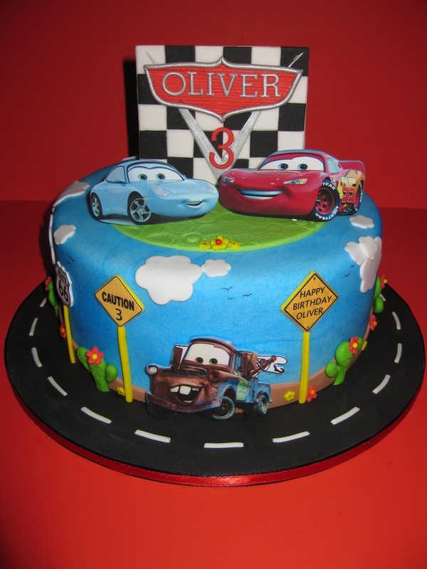 Disney Cars Birthday Cake