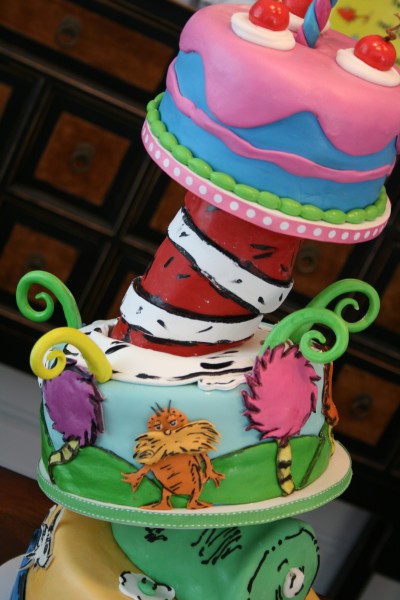 Dr. Seuss Birthday Cake