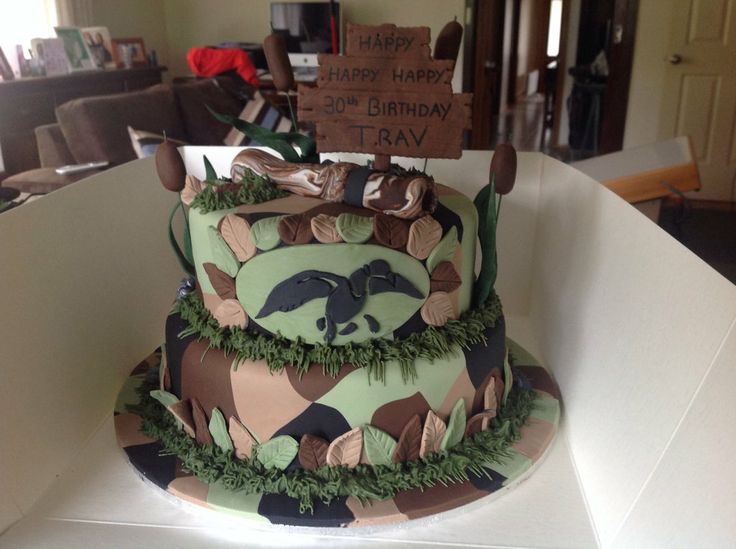 Duck Dynasty Cake