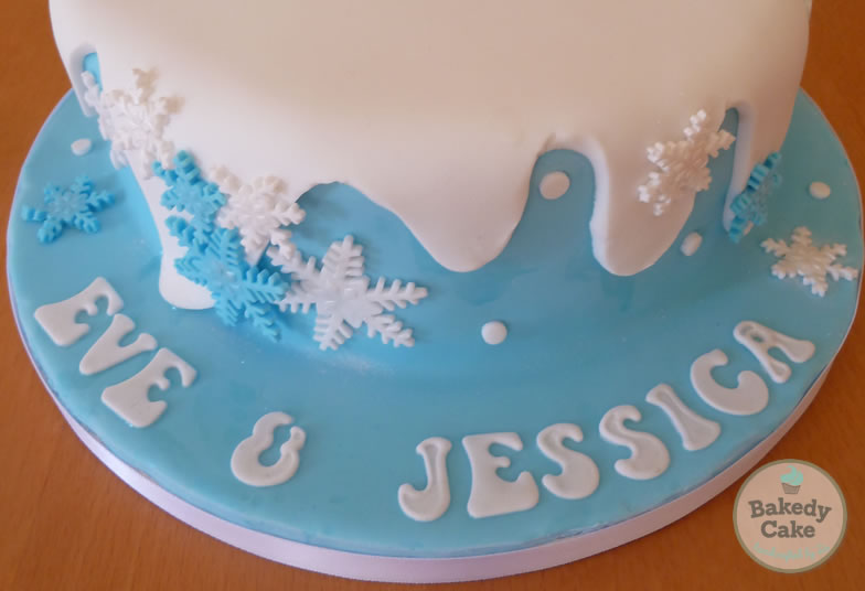 Frozen Birthday Cake