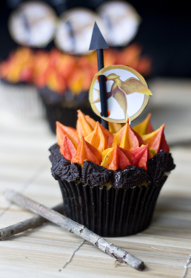 Hunger Games Cupcakes