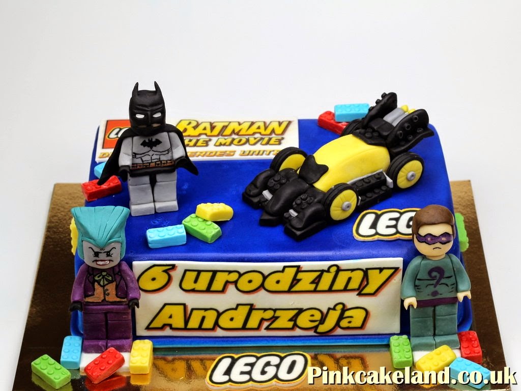 LEGO Batman Birthday Cake