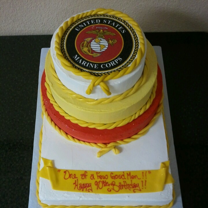 Marine Corps Cake Decorations