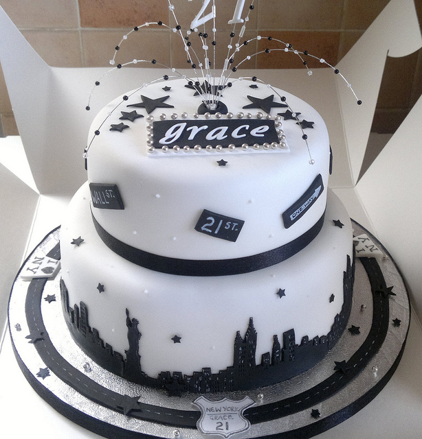 New York Birthday Cake