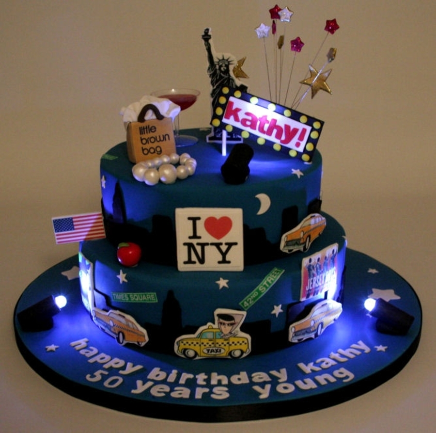 New York City Birthday Cake Ideas