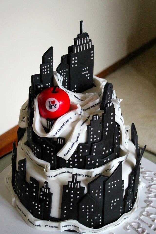 New York Themed Cake