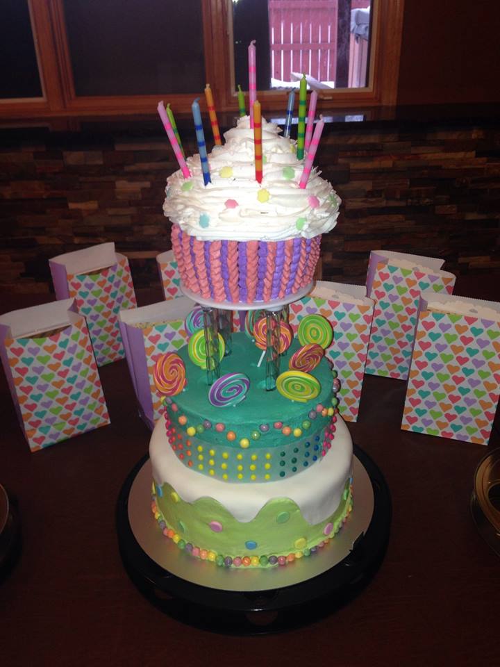 Tiered Birthday Cake