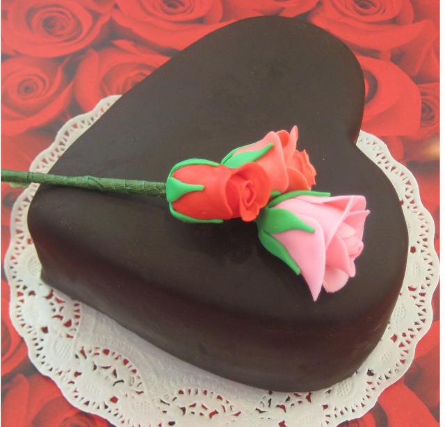 Valentine Heart Cake Decorating Ideas