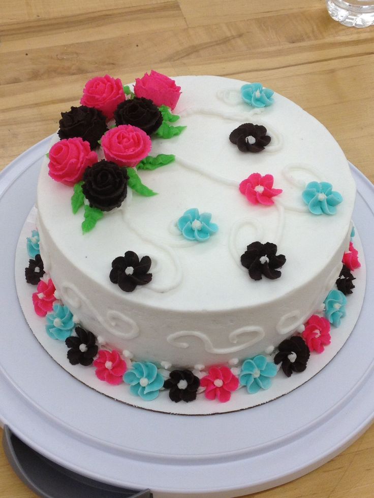 Wilton Cake Decorating Course 1