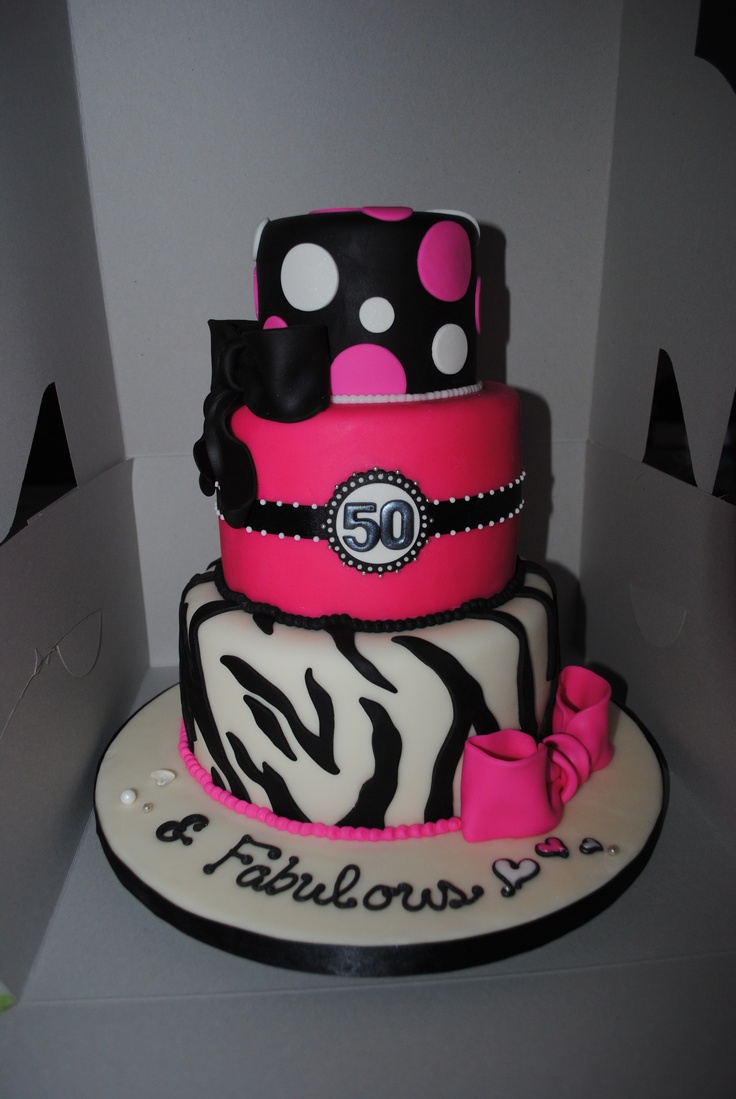 50 and Fabulous Cake Ideas