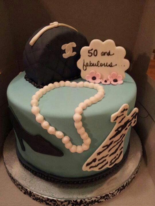 50 and Fabulous Cake