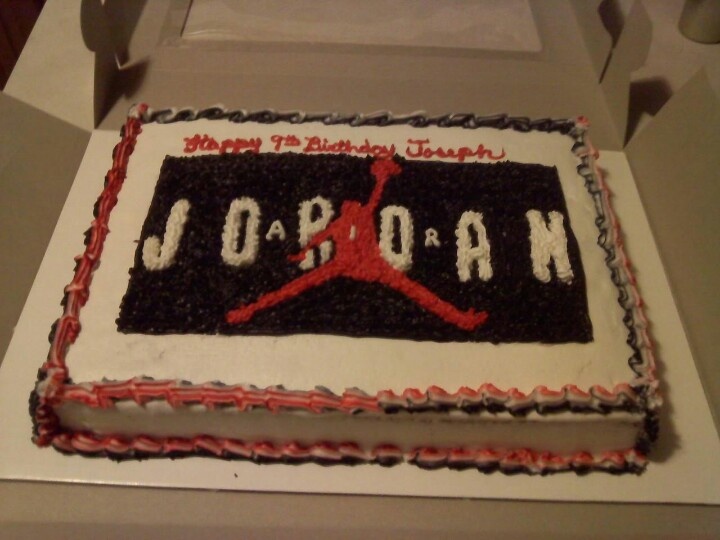 Air Jordan Birthday Cake