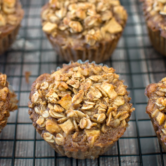 Apple Oatmeal Breakfast Muffins