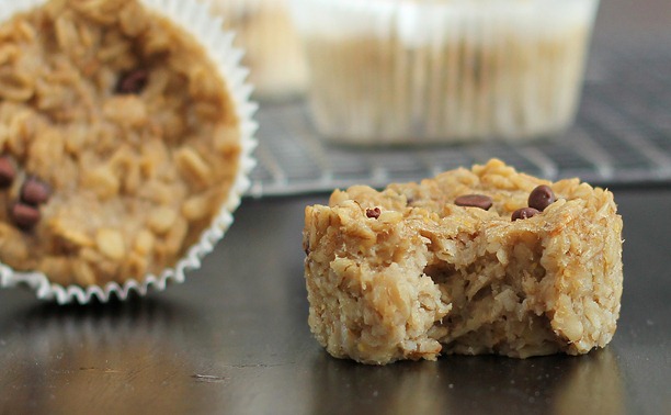 Breakfast Oatmeal Cupcakes to Go